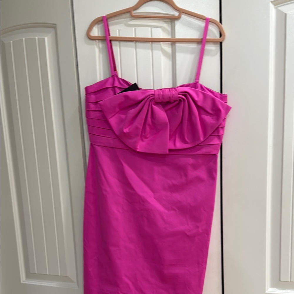 Kate Spade Pink Spaghetti Strap Sheath Dress